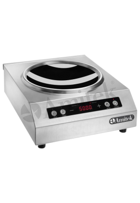 INDUKCIJAS PLĪTS AMITEK TT500W Touch WOK